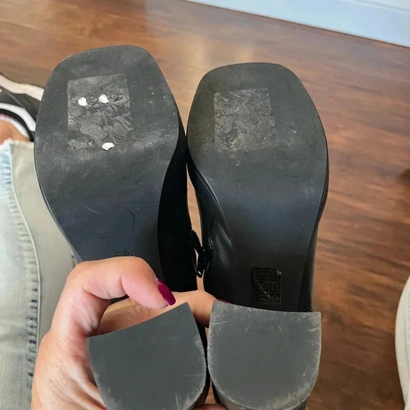 Jeffrey Campbell Black Leather Boots/Booties-NWOT Size 8.5 - Picture 9 of 12